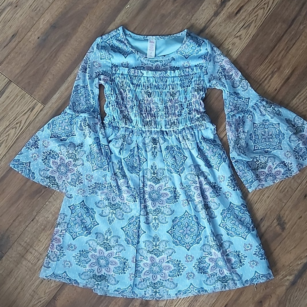 Justice Holiday Dress  - Size 7